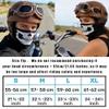 German Style Motorcycle Helmets, Retro Leather Half Helmet, DOT Approved Adult Men Women Vintage Half Face Helmet, with Goggles, for Moped Bike Cruiser Scooter Chopper (Brown, XL) view 2