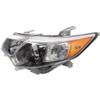 Replacement Headlight For 2012 2013 2014 Toyota Camry Sedan Left Black Housing HID view 2