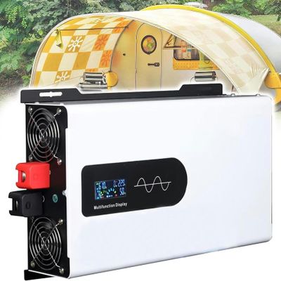 FYLFANYAN Inverter Pure Sine Wave Power Inverter 5000W 6000W 8000W 10000W 12000W, DC to AC Converter Car Inverter for Laptop