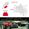 Yourkar 8 PCS Deer Whistles, Deer Warning Devices with Waterproof Adhesive Tapes, Car Save Deer Whistles Avoids Collisions Suitable for Vehicles, Trucks, SUVs, Car Accessories (Transparent) view 2