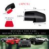 Yourkar 4 PCS Deer Whistles, Deer Warning Devices with Waterproof Adhesive Tapes, Car Save Deer Whistles Avoids Collisions Suitable for Vehicles, Trucks, SUVs, Car Accessories (Black) view 2