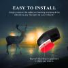 Yourkar 4 PCS Deer Whistles, Deer Warning Devices with Waterproof Adhesive Tapes, Car Save Deer Whistles Avoids Collisions Suitable for Vehicles, Trucks, SUVs, Car Accessories (Black) view 4
