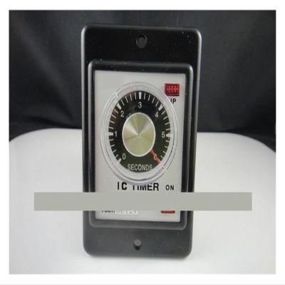 QZLIBEFUD AH2-Y 12V/24V/110V/220V Power on delay time Relay Panel with Socket Base(1S,AC110V)