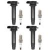 ECCPP UF326 Ignition Coil & 6240 iridium Spark Plugs for Nissan set of 4 view 1