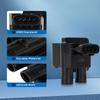 ECCPP Ignition Coil Coils&iridium Spark Plugs UF246 for Chevrolet Prizm 1998-1999 & for Toyota Corolla 1998-1999, L4 1.8L 2+4 view 2