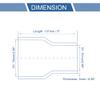 X AUTOHAUX Straight Coupler Silicone Hose 2.01"-2.99" ID 5.00" Length 0 Degree Universal Car Silicone Hose Coolant Hose 4-Ply 5mm Thickness Air Intake/Turbo/Intercooler Piping Tube Blue 1 Pcs view 3