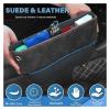 LGSETU Suede Car Seat Side Storage Pocket for Car Seat Gap Filler Organizer Box Leather Car Crevice Stowing Tidy Interior Parts(1pcs Suede Black) view 3