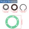 WFLNHB Rear Axle Bearing Seal Gasket Replacement for Kawasaki Mule 3000 3010 3020 4000 2500 2510 2520 4010 92045-1208 92049-1298 11060-1251 92033-1274 1993-2020 view 4