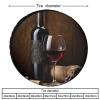 Modern Wine Spare Tire Cover, Farmhouse Wine Glasses Fruit Tire Covers Wheel Protectors Weatherproof Universal for Trailer Rv SUV Truck Camper Travel 24inch view 2