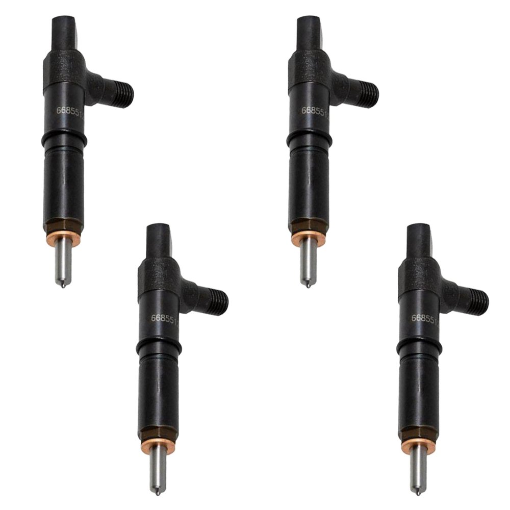 6685512 1G796-53000 1G796-53001 4pcs New Fuel Injector Compatible with Bobcat Loader S130 S150 S160 S175 S185 S510