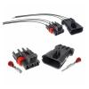 1 set 3 pins 12040977 15300003 Automotive male or female automotive wiring connector connector(Female 20cm wires) view 2