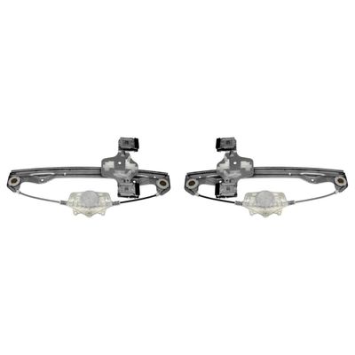 2x Rear Left Rear Right Window Regulator,Window Regulator Driver Side,Window Regulator Passenger Side Replacement YCQTaoBao Compatible with Fusion 2006 Compatible with Fusion 2011