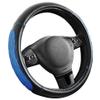 PIC AUTO Steering Wheel Cover, Blue Thick Rhombic Foam and Premium Leather, Universal 14.5-15.5 Inch Breathable Anti-Slip Steering Wheels Accessories for Men & Women view 2