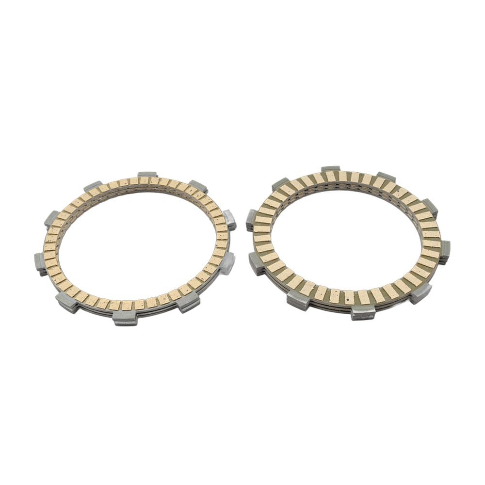 Lirun 6pcs Paper Materials Clutch Plates Extra Friction Disc Grey For HONDA CB650R CBR650R 2019-22 CM300 CM500 2019-22 Motorbike