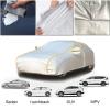 Car Covers Waterproof Compatible with sedan Honda Accord (2002-2024), Car Cover Outdoor Waterproof Sun Protection UV Dustproof Scratch Resistant, Oxford Cloth with Side-Opening Zipper Full Cover(Silve view 4