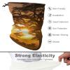 VFMNT Neck Gaiter for Men Women Sunrise on Big Tree Face Mask Bandana Elastic Face Scarf Windproof Head Wrap Warmer Headbands Breathable Face Cover for Sports Cycling Riding view 3