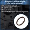 INFINAUTO Crankshaft Oil Seal Rear Main Seal No.9031189003/9031189014 for Toyota Highlander RAV4 Matrix view 3