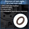 INFINAUTO Crankshaft Oil Seal Front Main Seal No.MD343563/MD069949 for Mitsubishi Eclipse 1990-2012 for Outlander 2003-2006 view 3