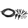 TUCKBOLD Windshield Washer Nozzle for Chrysler Aspen 2007-2009 Durable No.5116079AA | Front Windshield Spray Nozzles Wiper Spray Washer Jet Black Plastic 1 Set view 1