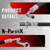 Hydraulic Brake Line - Front Driver Side Brake Hose for Lincoln MKS view 3