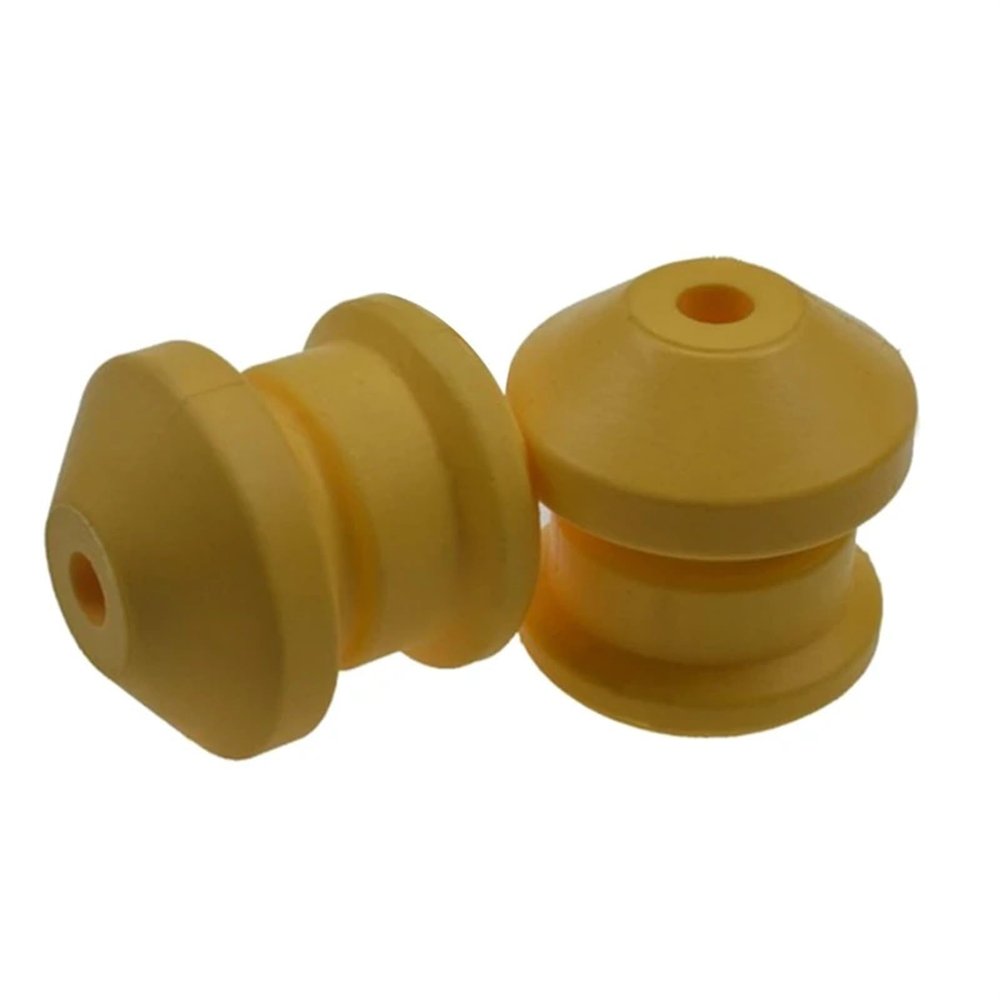 MZGDONGF [Replacement] Front Rear Leaf Spring Foam Rubber Mount Bumper for Hummer H3 2006 2007 2008 2009 2010 15295277,15783030