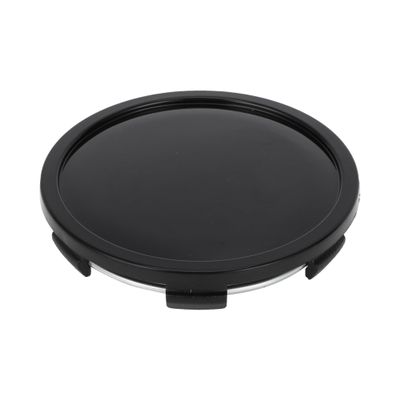 Hihaha Wheel Center Caps Hub Caps Rim Center Caps Wheel Caps Hubcap Center Covers Durable and Stylish Plastic OD: 65mm/2.56" 1 Pc Black for Ford for Chevy