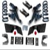 HD Suspension 1988-1998 Chevy C1500 Silverado GM Sierra Lowering Kit 4" Front 7" Rear Drop Spindles, Coil Springs, Flip Kit, Axle Relocator, C-Notch, Shackles 2WD OBS Truck Suspension Kit view 1