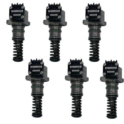 6X Fuel Injector Pump 0986445008 0414755006 0414755007 313GC5230MX 313GC5230M 7485003175 Compatible with Bosch PLD1B100/480/12S180 Mack Renault Trucks Magnum 12.0 d 400-480 2001-2005