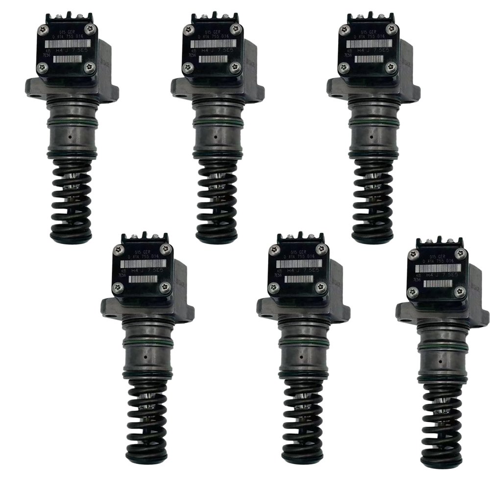 6X Fuel Injector Pump 0986445008 0414755006 0414755007 313GC5230MX 313GC5230M 7485003175 Compatible with Bosch PLD1B100/480/12S180 Mack Renault Trucks Magnum 12.0 d 400-480 2001-2005