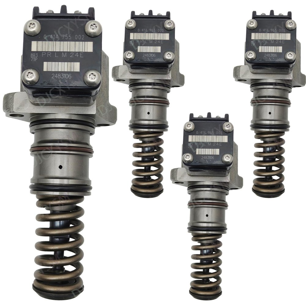 4X Fuel Injection Unit Pump 0414755002 0414755003 0986445001 313GC5222M 313GC5227M 5010284908 Compatible With Mack E7 Renault Trucks Magnum MIDR 06.24.65 A46 B46 C46 E.TECH