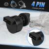 NICECNC Ignition Key Switch Kit Compatible with Polaris Magnum 325 2X4 2000-2001, Xplorer 2000-2001, Replacement for 4012163, 4110264, See Fitment view 4