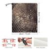 NQLYUT Neck Gaiter for Men Women Face Mask Classic Snake Skin Face Cover Quick Dry Scarf Cover for Cycling view 2
