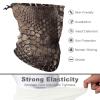 NQLYUT Neck Gaiter for Men Women Face Mask Classic Snake Skin Face Cover Quick Dry Scarf Cover for Cycling view 3
