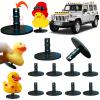 2024 New Duck Plug - Flock Locker Rubber Duck Holder for Jeep Dash and Fixed Display,Gift for Jeep LoverIncludes Double Sided Stickers Inside Excluding Rubber Duck (10) view 1