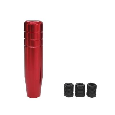 13cm 18cm Shift Knob Stick Manual Transmission Universal Car Aluminum Extended Gear Shifter Gear Head Knob(Red 13 cm)