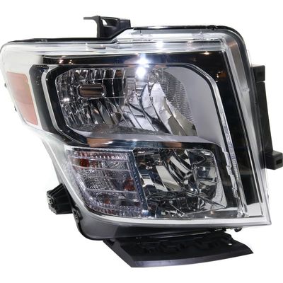 Headlight OE comparable Passenger Side Compatible with 2016-2019 Nissan Titan 26010EZ21A