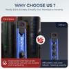 Reniteco Magnetic Socket Organizer Set, 3-Pack 3/8 Socket Rails view 3