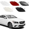 Front Bumper Tow Hook Cover for Mercedes-Benz CLA Class W117 2014 2015 2016 Car Towing Eye Cap Trailer Cover A1178850622 Milky view 1