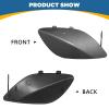 Front Bumper Tow Hook Cover for Mercedes-Benz CLA Class W117 2014 2015 2016 Car Towing Eye Cap Trailer Cover A1178850622 Milky view 2