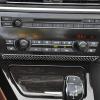 HJGHR Carbon Fiber Car Dashboard Radio Lower Part Console Panel Decorative Sticker Compatible with BMW 6 Series F12 F13 F06 2011 2012 2013 2014 2015 2016 2017 2018 2019 Decorative Accessories view 4