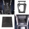 Aotumcer Central Control Gear Shift Panel Trim Cover for Subaru Forester 2013-2018, Gear Shifter Console Panel Trim Frame Anti-Scratch Cover Molding Sticker, (3, Black Carbon Fiber Style) view 2