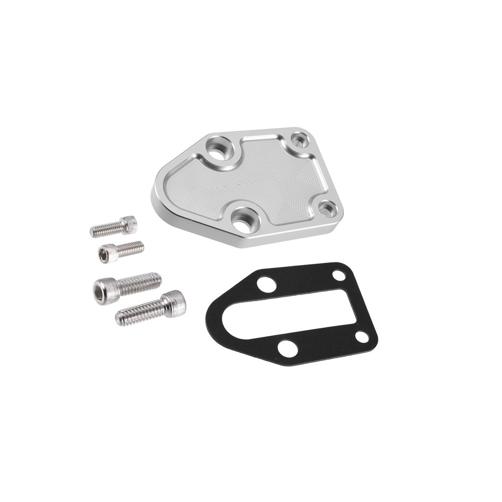 VekAuto 1 Set Fuel Pump Plate Fuel Pump Mounting Plate with Gasket Screws for Chevrolet Camaro 5.3L 327 V8 1967-1969 Auto Accessories