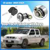 VekAuto 1 Set Front Left Right Side Door Lock Cylinder Cable with 2 Keys for Nissan Pickup D21 1984-1998 for Nissan D21 1986-1994 80601-01G25 Auto Accessories view 2