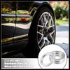 Hihaha 4pcs OD 72.6mm to ID 54.1mm Aluminum Alloy Car Hub Centric Rings Wheel Bore Center Spacer Durable Material view 2