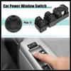 Hihaha Front Left Driver Side Car Master Power Window Switch Fit for Ford Explorer Taurus 2011-2015 - Pack of 1 Black Durable Material view 2