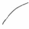 Car Door and Window Sticker Left Front Replace# 75986-60780 7598660780 AUTO-MOHITO 1pack view 1