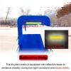 CHZDPP Adult Tricycle Cover with Reflective Strips, Electric Tricycle Covers for Rain Sun Snow Proof, Sanbengzi Canvas Awning for Outside Storage(Blue,47.2inch/120cm Wide) view 4