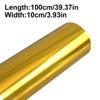 LKXHarleya Chrome Mirror Vinyl Car Wrap 3.93 Inch x 39.37 Inch Gloss Decal Sticker Film Car Wrapping for Exterior and Interior view 2