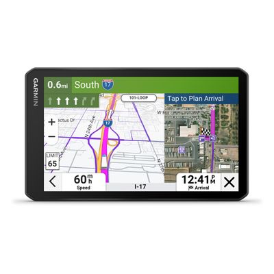 Garmin dezl OTR720, Large 7' GPS Navigator, Custom Truck Routing, Satellite Imagery, Wind Speed, Community-Shared Loading Docks & Parking Availability