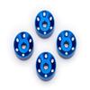 Traxxas TRA10257-BLUE WHEEL WASHERS ALUM, BLUE view 1